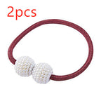 Pearl Bead Magnetic Curtain Tiebacks – Pair – image 19