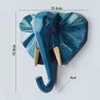 Geometric Animal Head Wall Hook – image 2