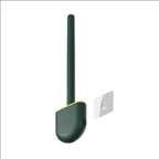 Wall-Mounted Silicone Toilet Brush & Holder – image 5