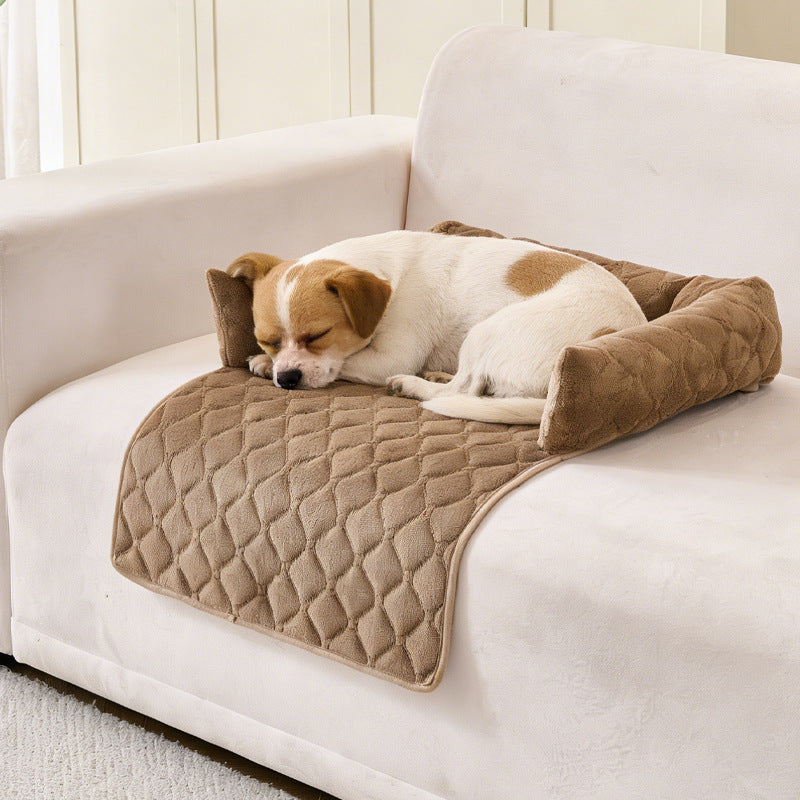 Calming Sofa-Style Pet Bed – Dogs & Cats
