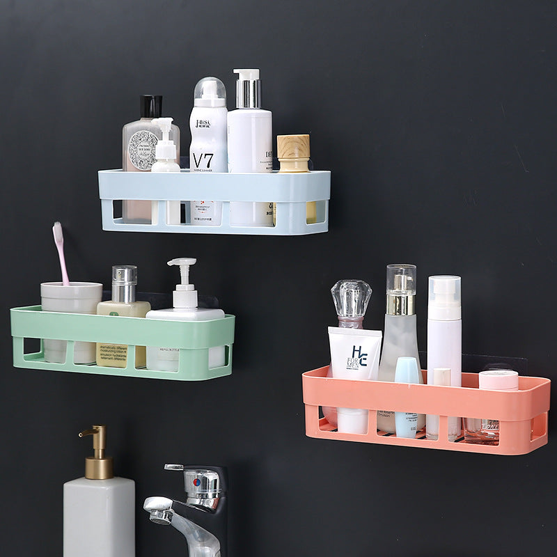 No-Drill Bathroom Storage Shelf – image 2