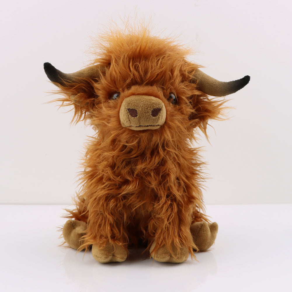 Highland Cow Plush Toy – 25cm