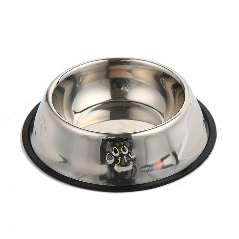 Stainless Steel Dog Bowl – Non-Slip Pet Food & Water Bowl (6 Sizes)