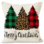Buffalo Plaid Christmas Cushion Cover (45 x 45 cm) – image 6