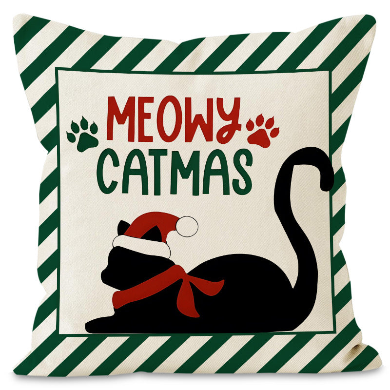 Pet Lover's Christmas Cushion Cover (45 x 45 cm) – image 9