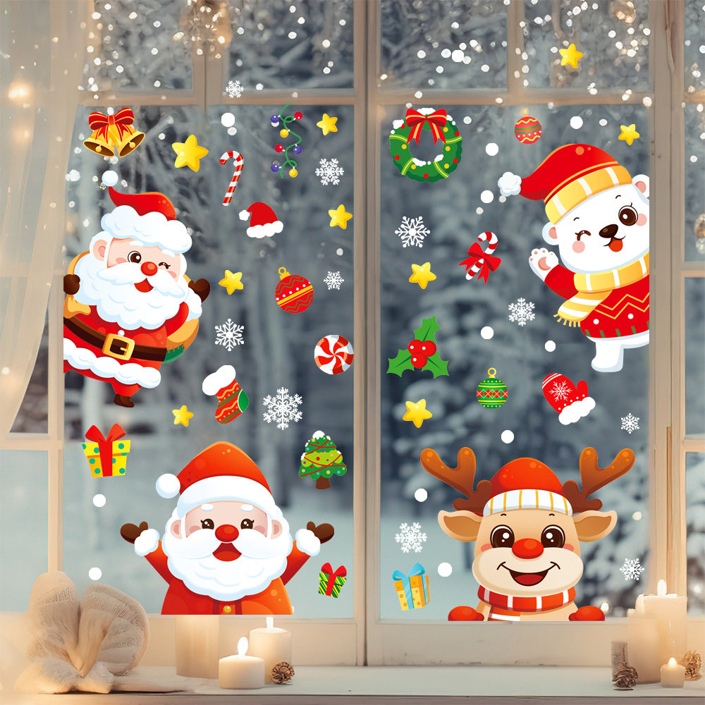 Christmas Window Stickers – Static Cling (4 Sheets) – image 8