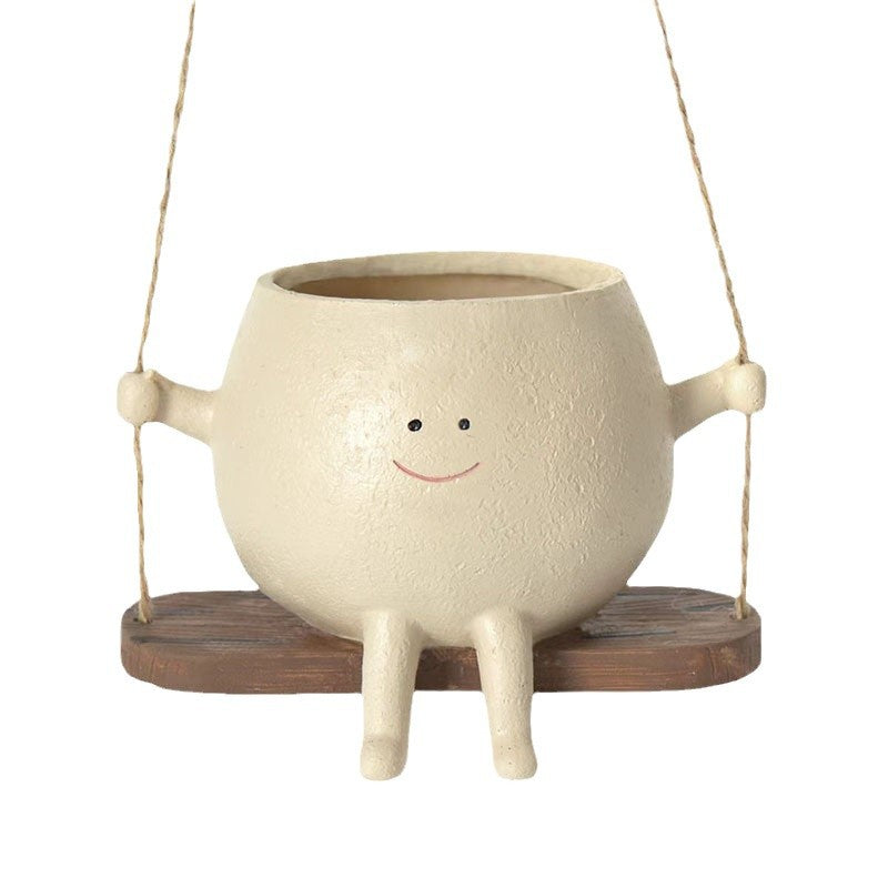 Swing Face Hanging Planter – image 2