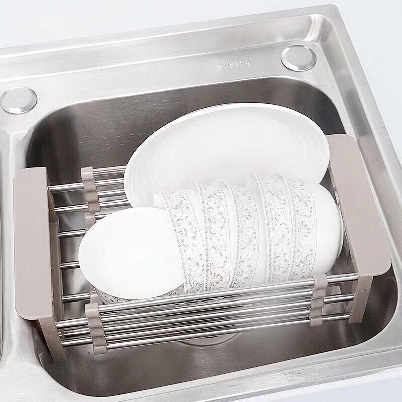 Adjustable Over-Sink Dish Drying Rack – image 6