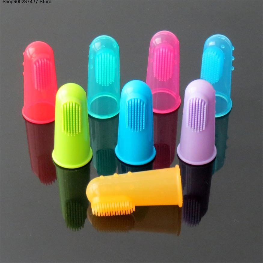 Silicone Finger Toothbrush for Dogs & Cats
