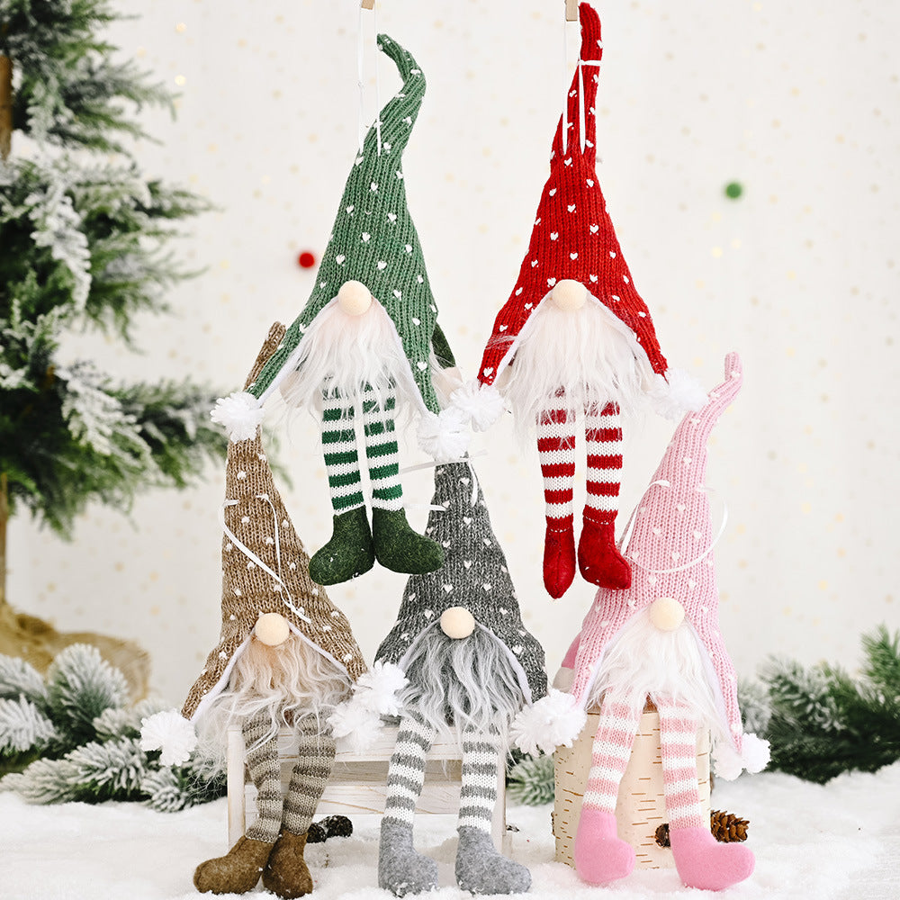 Light-Up Christmas Gnome with Long Legs