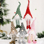 Light-Up Christmas Gnome with Long Legs