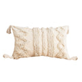 Nordic Tufted Geometric Cushion Cover – Beige – image 3