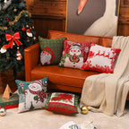 Woven Christmas Cushion Cover (45 x 45 cm) – image 2