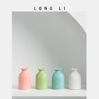 Mini Embossed Ceramic Bud Vase
