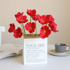 Artificial Poppy Stems – Bunch of 15