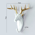 Geometric Animal Head Wall Hook – image 10
