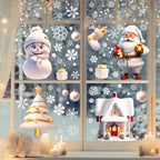 Christmas Window Stickers – Static Cling (4 Sheets) – image 10