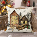 Winter Woodland Cushion Cover (45 x 45 cm) – image 3