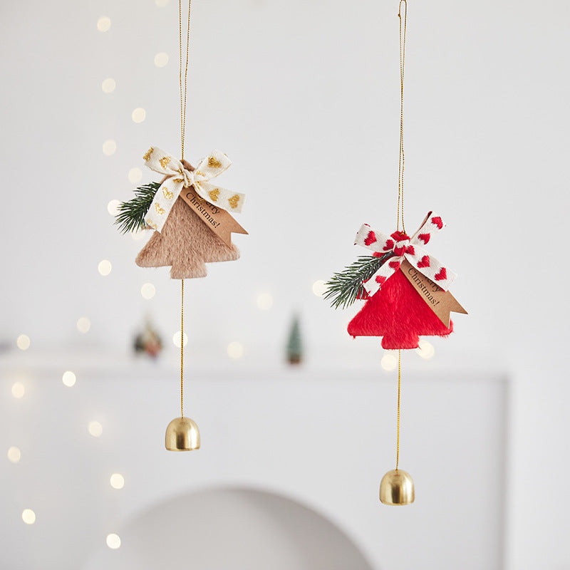 Plush Christmas Bell Decorations – image 2