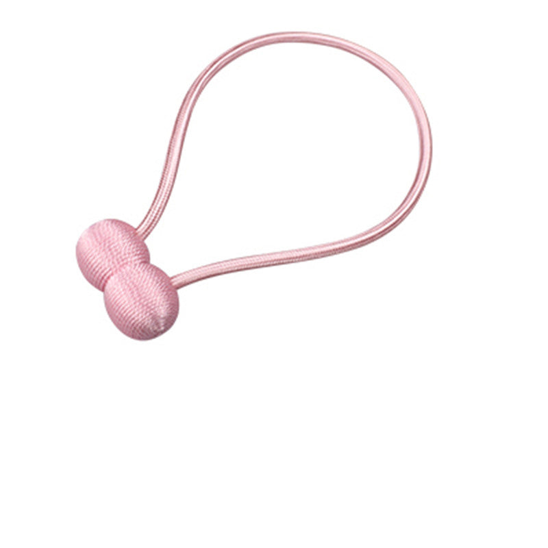 Magnetic Curtain Tiebacks – Pink