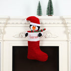 3D Hugging Character Christmas Stocking (56 cm) – image 9