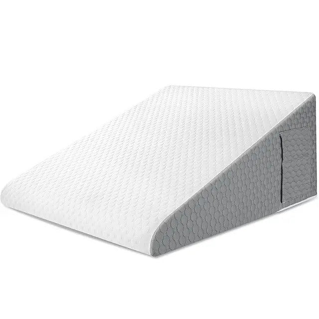 Triangle Wedge Backrest Cushion – Bed & Sofa Reading Pillow (50 x 50 x 26 cm)