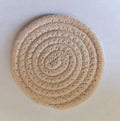 Woven Cotton Rope Placemat – Round Table Mat & Trivet (18 cm or 30 cm)