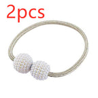 Pearl Bead Magnetic Curtain Tiebacks – Pair – image 10