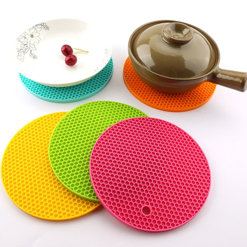 Heat-Resistant Silicone Table Mats (2-Pack)