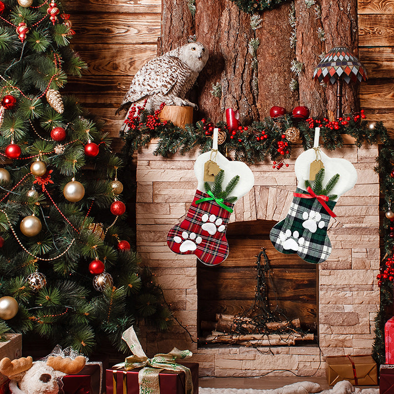 Christmas Pet Stocking – Red or Green