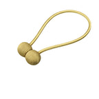 Magnetic Curtain Tiebacks – Old Gold