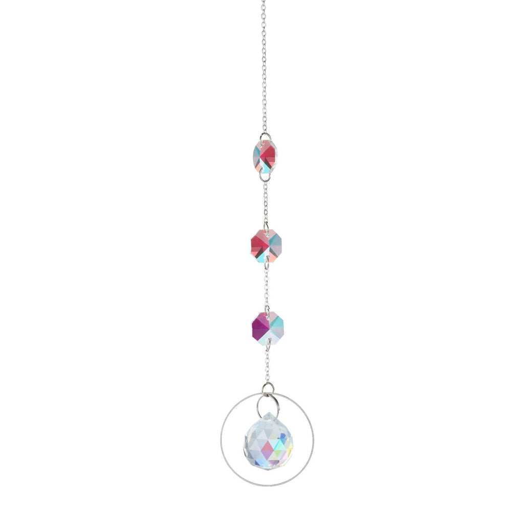 Crystal Suncatcher – Hanging Rainbow Maker