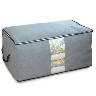Bamboo Charcoal Clothes Storage Bag – Wide – Grey