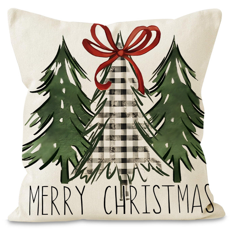 Green Christmas Cushion Cover (45 x 45 cm)