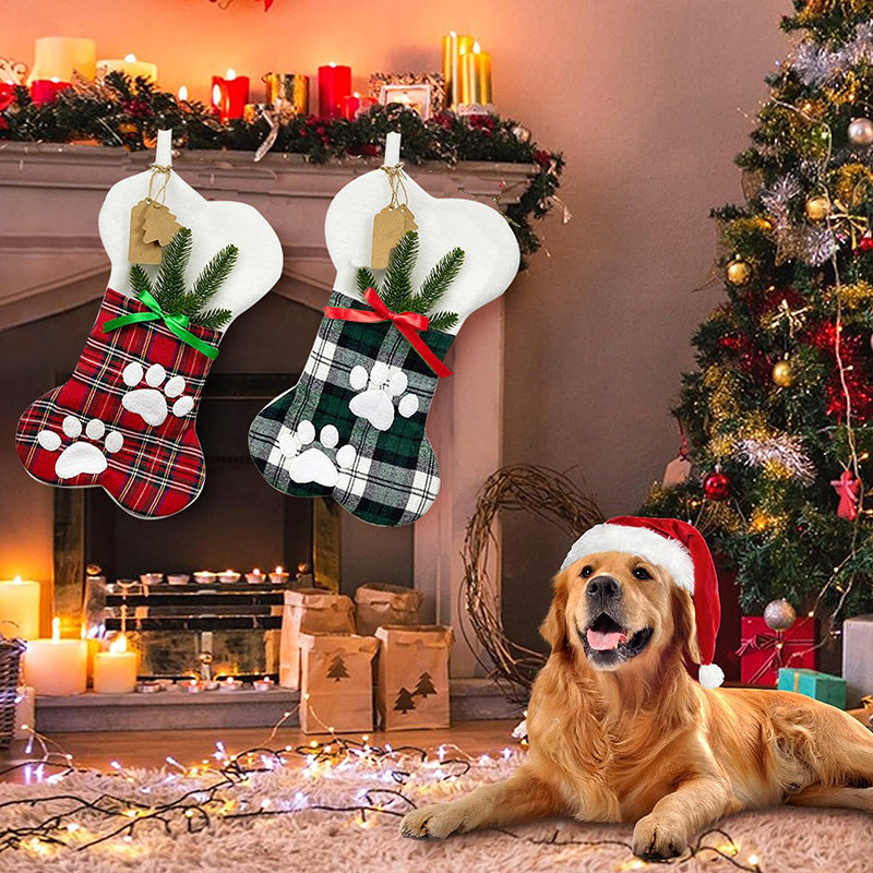Christmas Pet Stocking – Red or Green