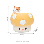 Mushroom Animal Resin Planter – image 7