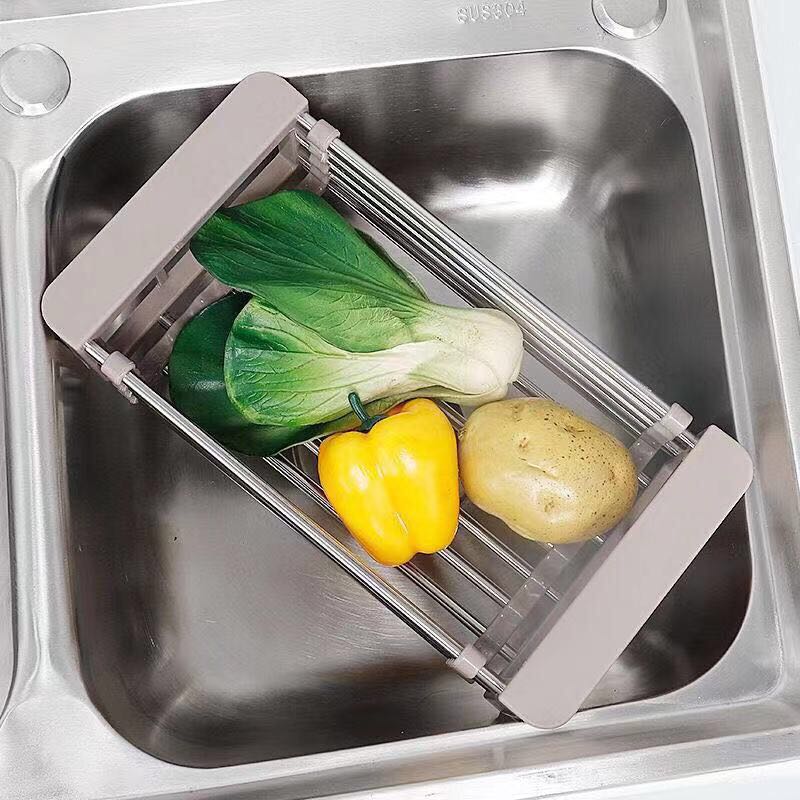Adjustable Over-Sink Dish Drying Rack – image 2