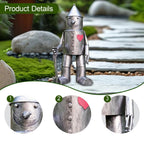 Tin Man Garden Statue – image 2