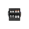 Door & Wall Shoe Storage Organiser – Black – Single