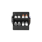 Door & Wall Shoe Storage Organiser – Black – Single