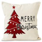 Christmas Tree & Snowflake Cushion Cover (45 x 45 cm) – image 11