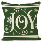 Green Christmas Cushion Cover (45 x 45 cm) – image 8