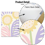 Pastel Flower Market Canvas Print – Unframed Wall Art – image 3