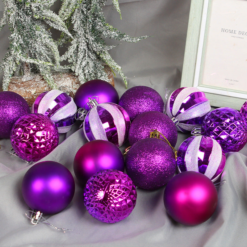 Painted Christmas Bauble Gift Box – 6 cm Baubles