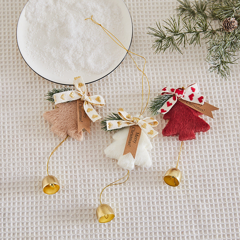 Plush Christmas Bell Decorations – image 3