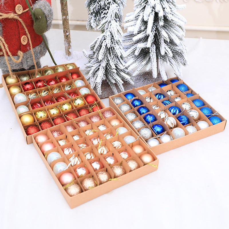 Christmas Bauble Set – 36 Piece Mixed Baubles