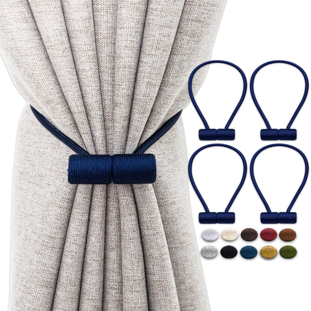 Magnetic Curtain Strap Tiebacks – Fabric Wrapped – image 10