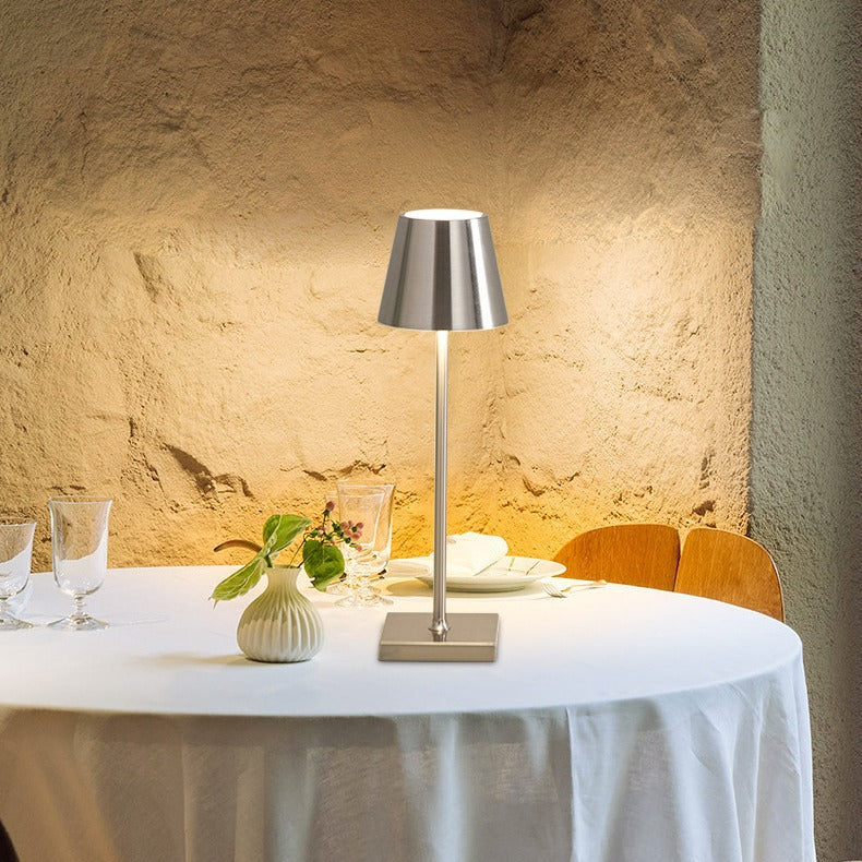 Rechargeable Cordless Touch Table Lamp – Dimmable Mushroom Lamp