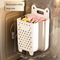 Foldable Wall-Mounted Laundry Basket – image 2