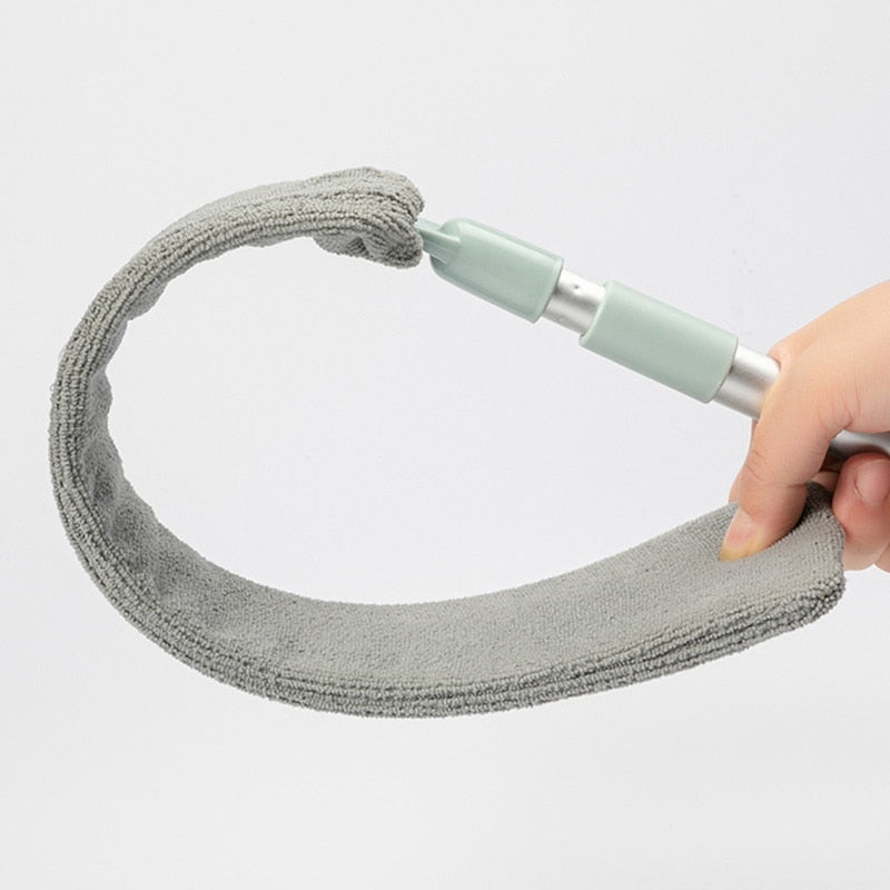 Extendable Under-Bed Duster – Washable Microfibre, 55–95 cm